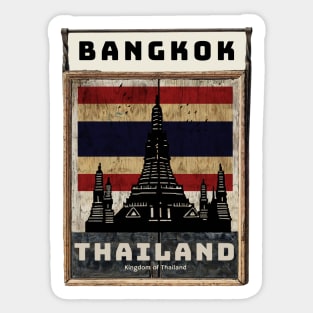 make a journey to Thailand Sticker